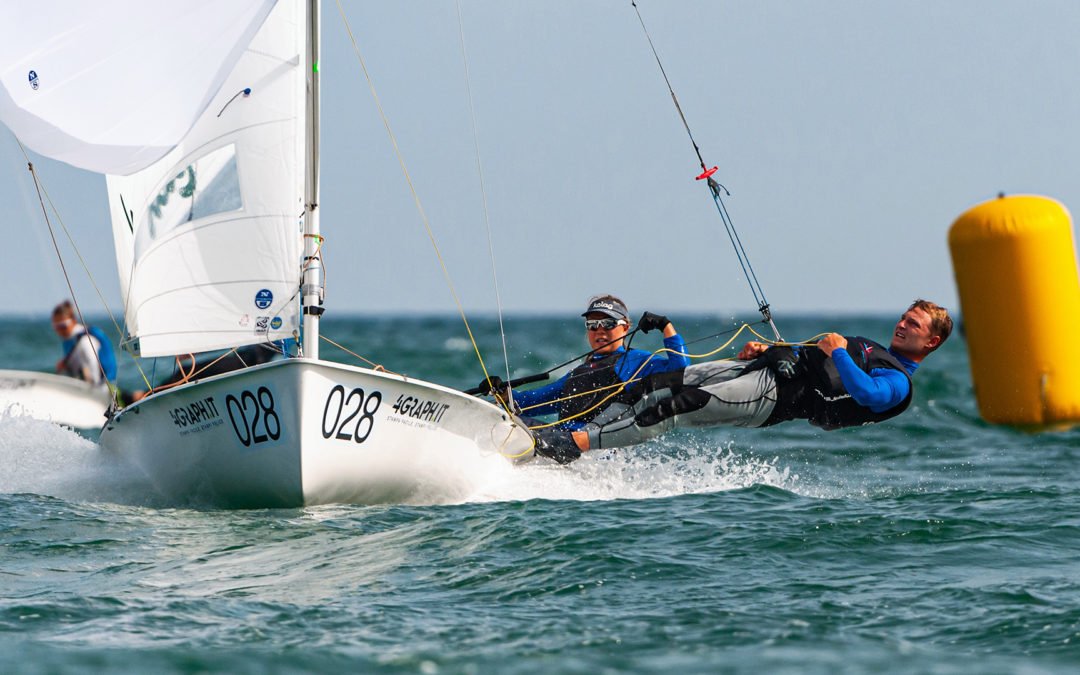 Sebastian Slivon holt Bronzemedaille bei Europameisterschaft der 470er U21 Segler