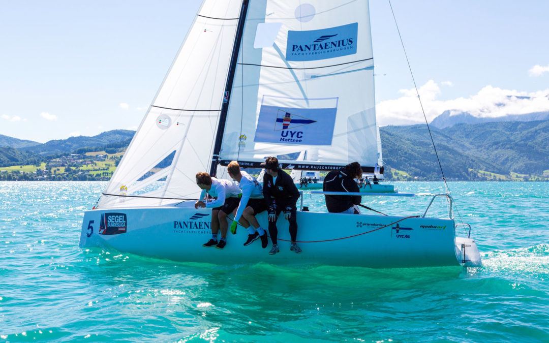 3. Platz für UYC-Mattsee beim 2. SBL-Event 2022 (Attersee)