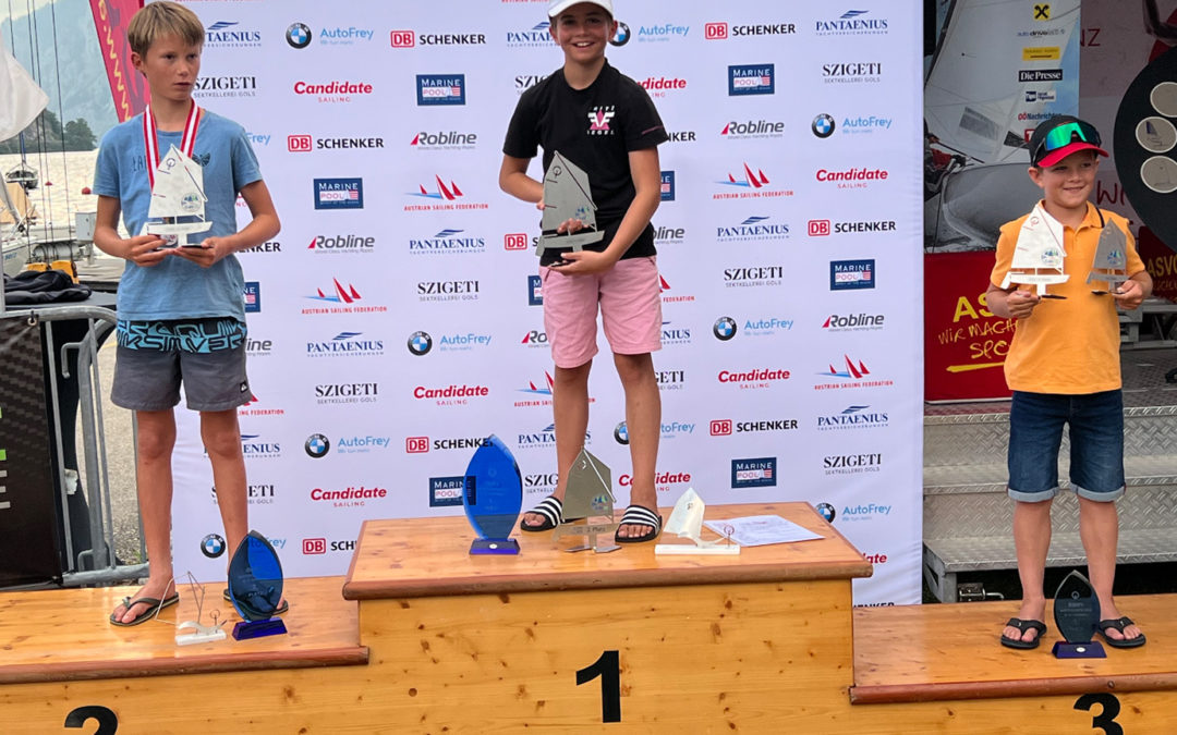 Kris Wagner wieder Jugendmeister U12 Optimist