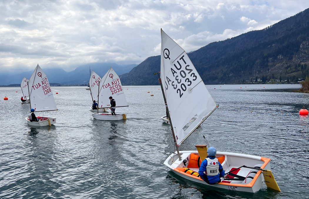 Kris Wagner (UYCMa) Platz 3 auf Optimist beim Spänglercup 2023